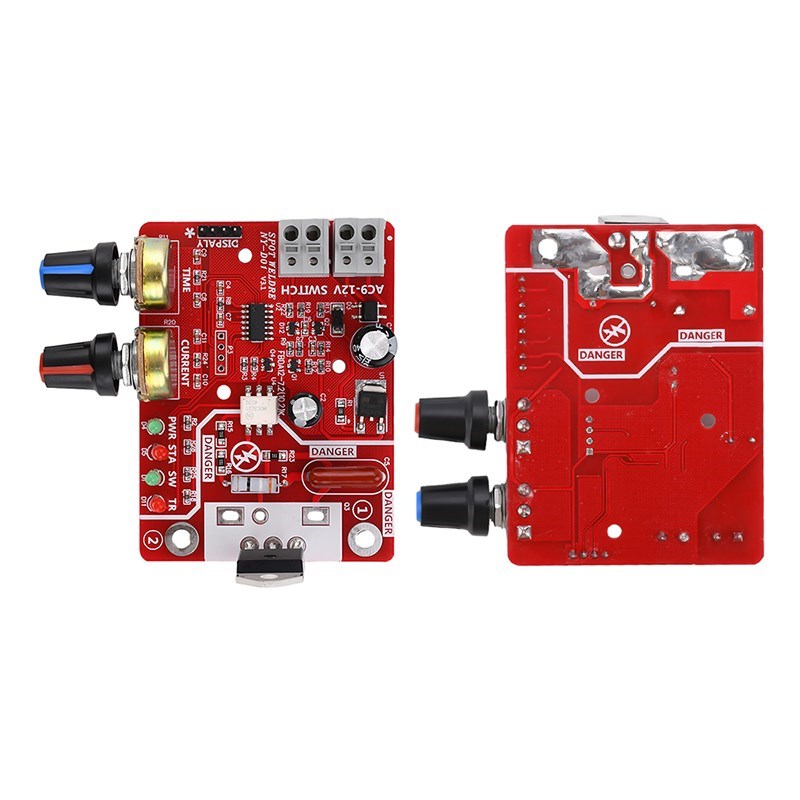 NY-D01点焊机控制板 调节时间电流单片E机点焊机diy控制板40.A/10 - 图2