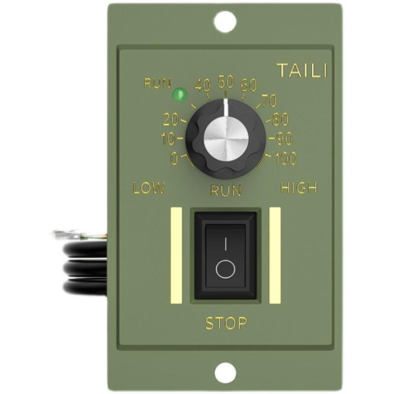 US52交流电机调速器25/40/60/90/120/140/200/250W正反转马达开关 - 图2