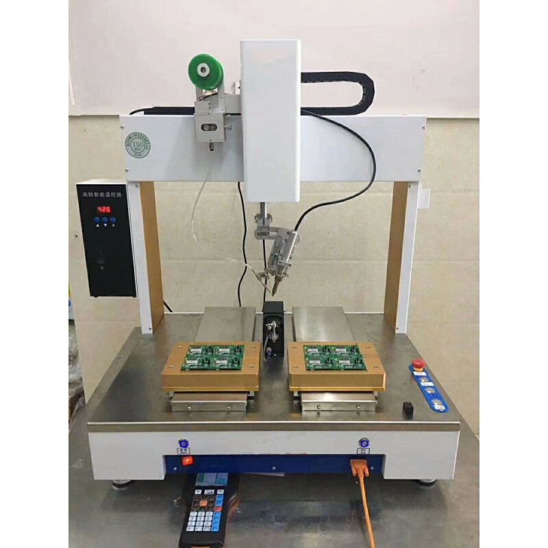 全自动桌面式单工位自动焊锡机设备 USB线材自动点焊锡机厂家直批 - 图2