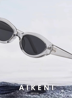 明星章若楠同款复古墨镜太阳眼镜