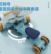 Xinjiang baby walkway car anti-type leg multifunction anti-side turning baby trolley three-in-one walk