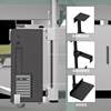 Host suspension rack lift table dedicated desktop computer host box fixed hanging tray bracket host bracket