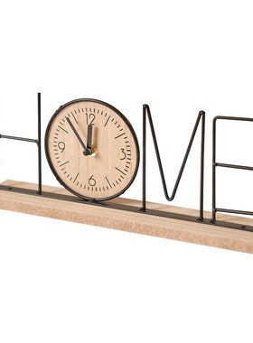 手工创意电视柜装饰摆件家居客厅卧室玄关酒柜办公室桌面时钟摆设