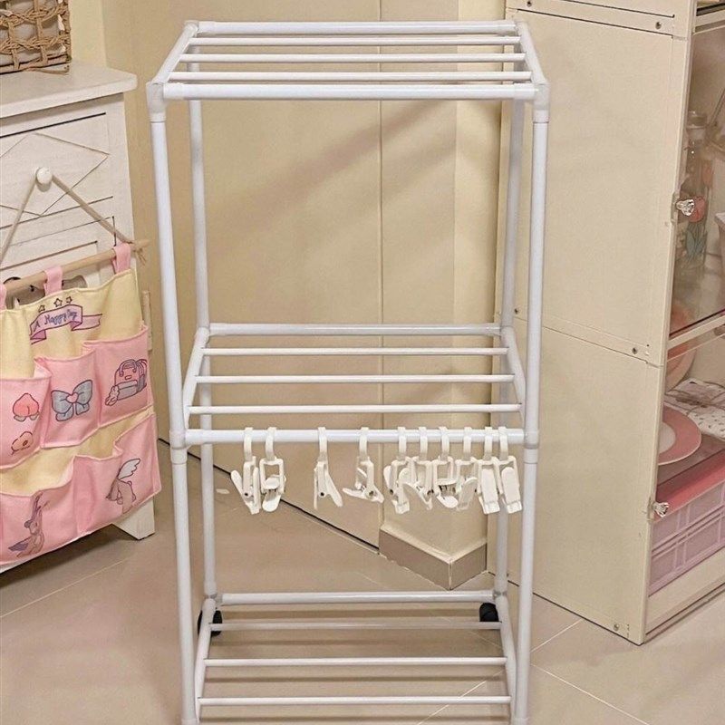 。多夹子晾衣架家用晒凉晾袜架子多功能防M风宿舍神器挂钩袜架收,淘宝优惠券,粉丝福利购,淘宝优惠卷