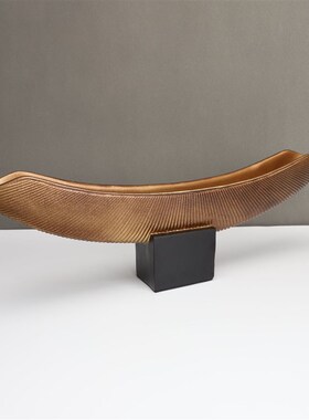 欧式树脂刀架摆件样板房样品屋展示中心办公室客厅玄关酒T柜桌面