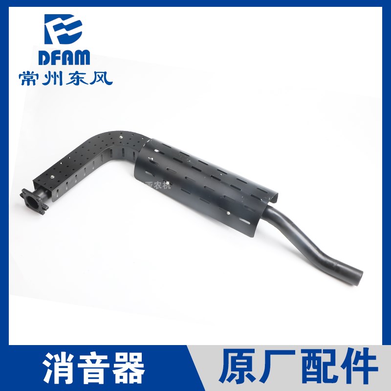 常州东风拖拉机配件大全404/504/604/7N04排气管消音器 大棚王 - 图0