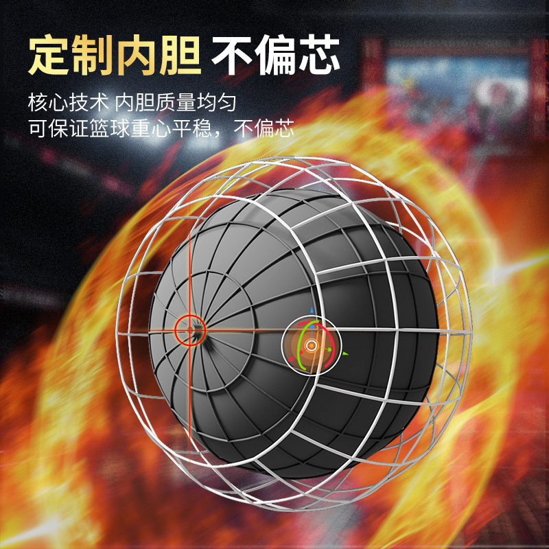 李宁篮球7号6号5号男专用室内外耐磨手感之王专业比赛蓝球礼物 - 图2