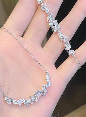 「紫藤花」纯银s手錬女轻