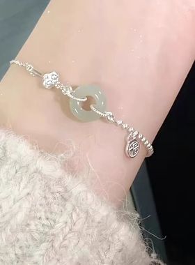 平安扣手链轻奢小众精致