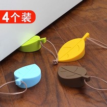Silicone top door stopper windproof door stopper anti-door blocking door stopper door stopper door stopper door suction choke door wedge door wedge