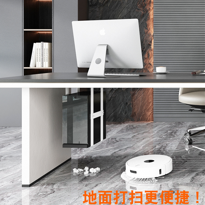 Computer host bracket hanging under desk host storage rack desktop chassis hanging rack host heat sink