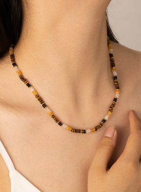 虎眼石美拉德风明星同款天然