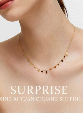 百搭素链闭眼入金属配饰系