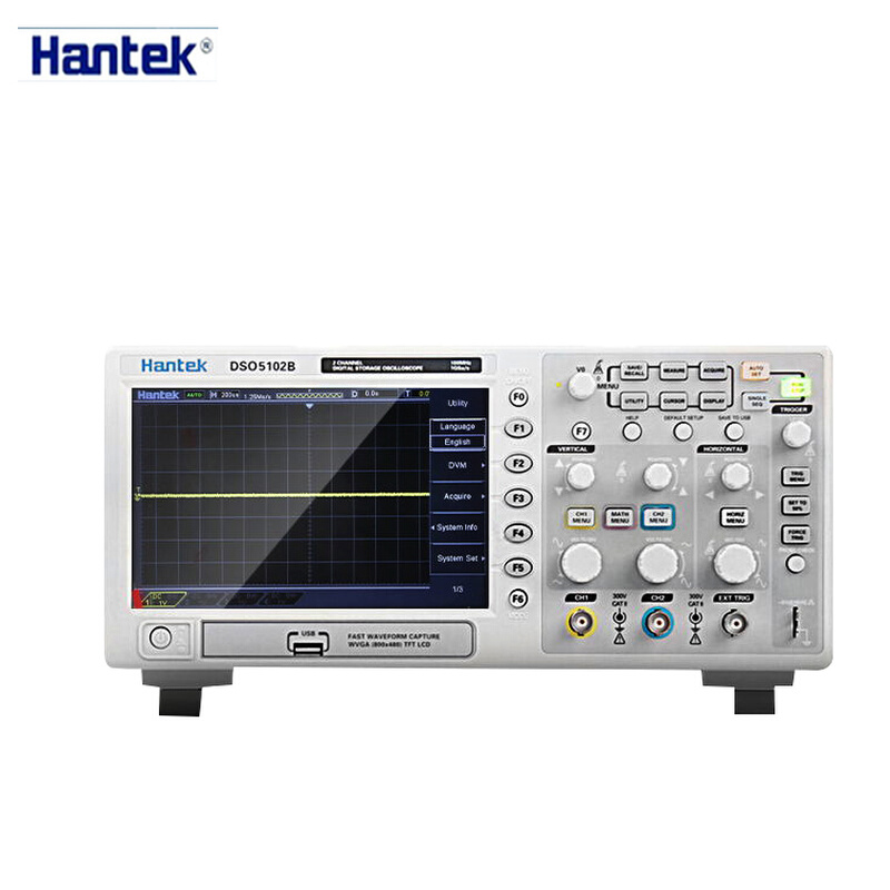 汉泰DSO5062B/5102B /5202B双通道台式数字存储示波器万用表100M - 图0