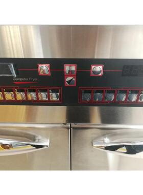 DF-30-2立式双缸四筛电脑版炸炉智能控温电热油炸锅带10段计时器