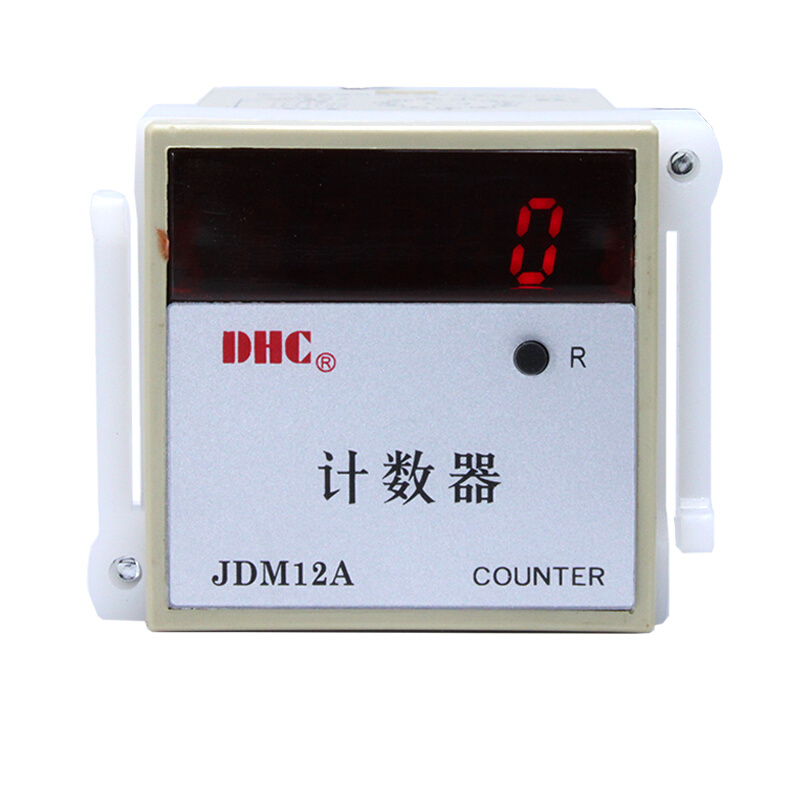 温州大华JDM12A累计计数器DHC COUNTER五位数LED显示带停电记忆-图0