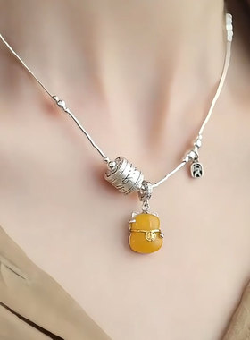 925银轻奢高级感精致招财猫吊坠