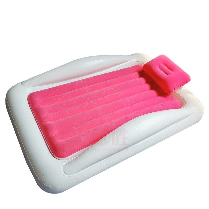 亚马逊热销便携式儿童充气床垫家用宝宝防摔护栏床室内玩具垫现货,淘宝优惠券,粉丝福利购,淘宝优惠卷