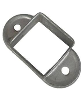 极速护栏配件锌钢固定座方管接头钢管连接件楼梯扶手栏杆装饰围栏