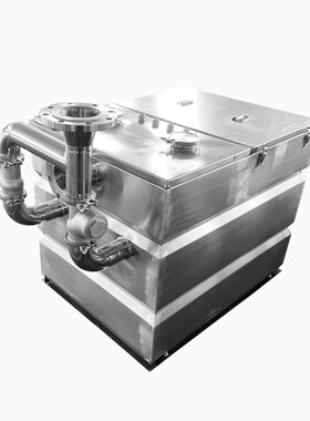 一体化隔油提升设备地下室餐饮酒店隔油池不锈钢全自动油水分离器