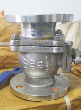 304/316L不锈钢衬四氟球阀Q41F46-16P/RL耐酸碱腐蚀手动法兰衬氟