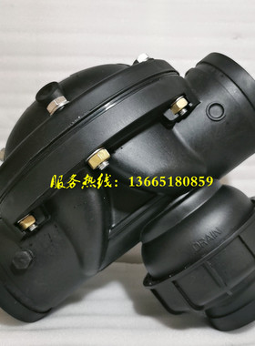 反冲洗三通阀B440S塑料两位三通阀水处理设备隔膜阀 3x3 4x3 4x4