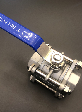 201/304不锈钢3三片式中型阀门/3PC丝口/内螺纹/DN15DN40 4分 6分