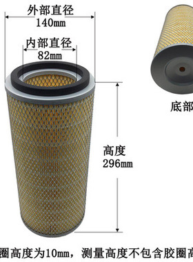 捷豹螺杆式油分芯空压机空滤油气分离器机油过滤器滤芯保养配件