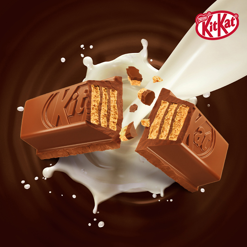 KitKat/雀巢奇巧威化巧克力黑巧草莓牛奶多口味散装巧克力可可脂