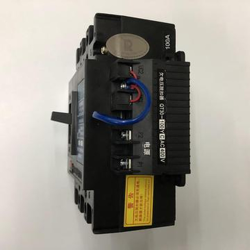 原装CM1-100C/3330 3P 100A带欠压常熟开关厂塑壳式断路器 - 图0