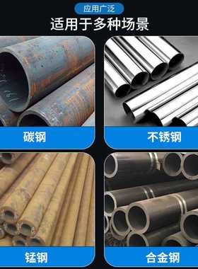 耐锐德不锈钢管道铣边机手持自动管子倒角机金属內涨式圆管坡口机