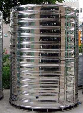 304不锈钢圆形卧式立式保温水箱  0.5T不锈钢水桶304