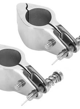 316 不锈钢管夹上颚滑动铰接式五金铰链上钳口滑动船用五金配件