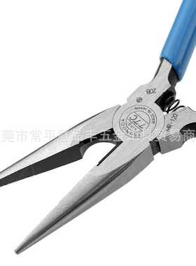 角田皇牌TTC剪钳剥线扁嘴无有牙弹簧精密电子尖嘴钳56寸ER/MR/YF