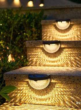 新款太阳能壁灯户外防水家用装饰庭院花园灯露台阳台小夜灯氛围灯