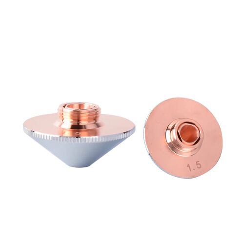 激光喷嘴万顺兴喷头切割机配件D28大族宏山通用黑金刚快速切割嘴 - 图3