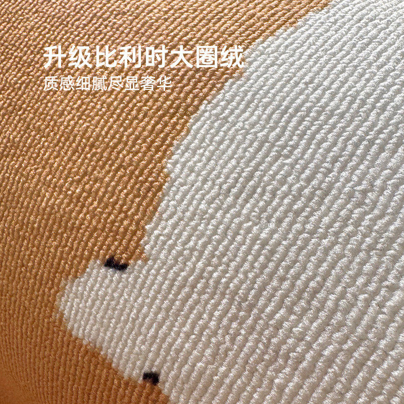 圈绒过年红色半圆地垫入户门喜庆地毯可爱门垫耐脏卧室门口脚垫子,淘宝优惠券,粉丝福利购,淘宝优惠卷