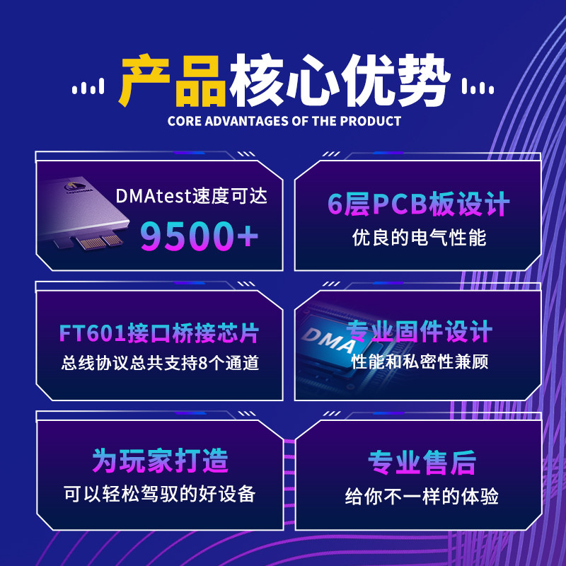 dma绝地求生板子全套dma三角洲pubgcsgo无畏契约固件dma板子全套 - 图2