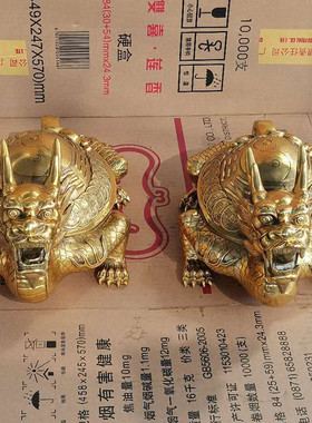 批发直供 黄铜摆件龙龟 大龙龟铜铜 家居办公书房装饰品工艺品摆