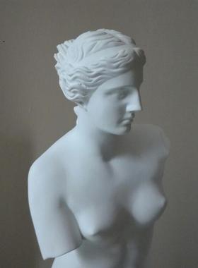 摆品物48cm欧式田园树脂仿石膏断臂维纳斯小雕塑摆件送礼饰全身像