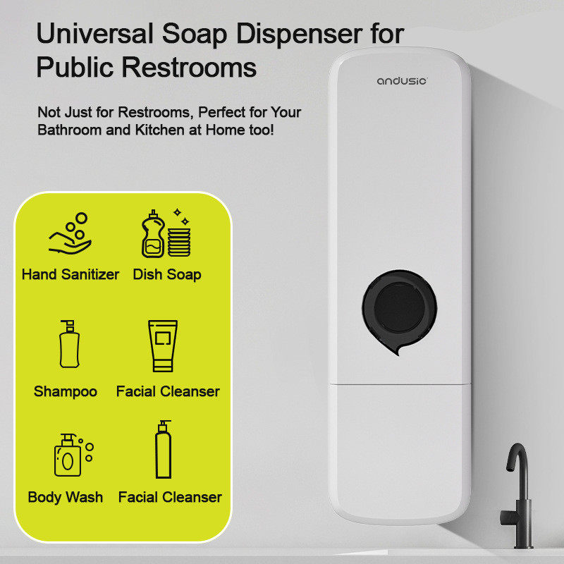 单格手动按压泡沫皂液器酒店厨房卫生间坐便器免打孔洗手机壁挂,淘宝优惠券,粉丝福利购,淘宝优惠卷