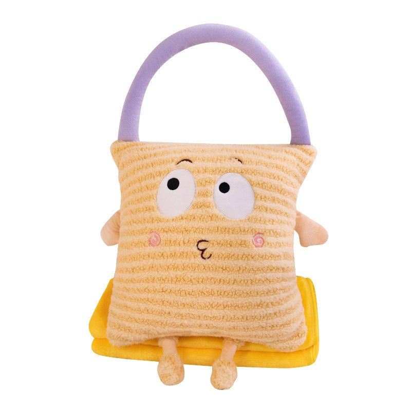 抱枕被子两用毯子二一办公室午睡毛毯暖手可插手小枕头靠枕靠垫,淘宝优惠券,粉丝福利购,淘宝优惠卷