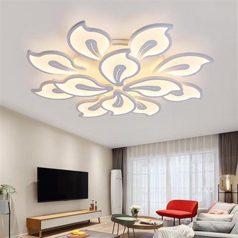 大气客厅灯后现代简约led吸顶灯灯具北欧家居时尚创意个性卧室灯 - 图0