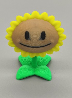 植物大战僵尸3D打印模型实物摆件全套杂交版桌面冰瓜香蒲豌豆射手