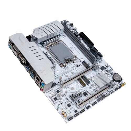 尔英B660M/B760主板白色台式电脑主机组装CPU支持12/13代内存DDR4 - 图2