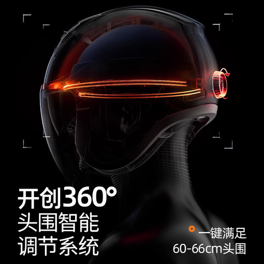 两只小蜜蜂3C认证电动摩托车头盔男冬季保暖大码2025新款女大头围