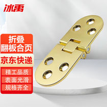Ice Yu BJ-304 zinc alloy flap hinge table top table hinge sequin light gold