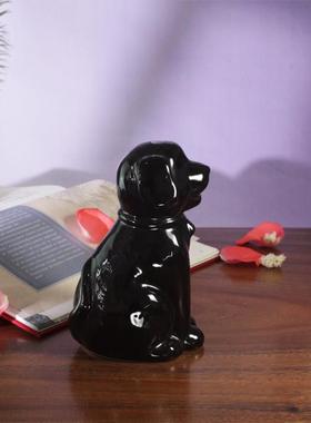 桌面摆件陶瓷狗十二生肖招财风水办公家居饰品乔迁之喜工艺礼品摆