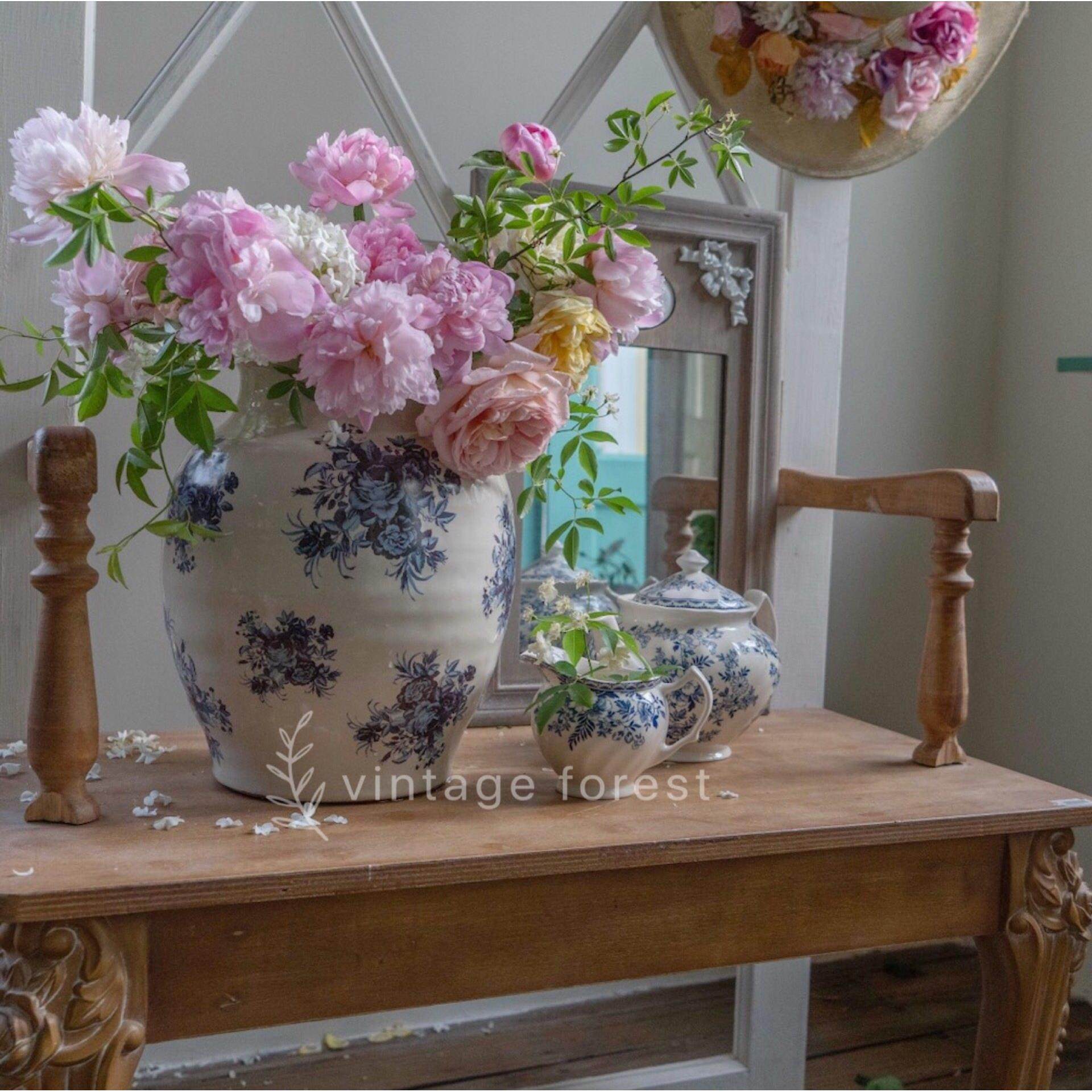 欧美法式乡村田园青花陶瓷色釉水培干鲜大肚花瓶插家用样板房摆件,淘宝优惠券,粉丝福利购,淘宝优惠卷