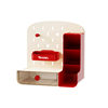 Desktop hole plate storage rack drawer student desk stationery office workstation pen holder organizer storage box